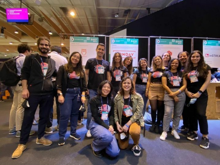 Equipa Monday na Web Summit 2021
